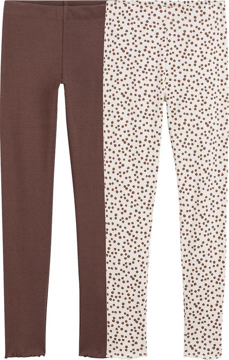 La Redoute Collections 2er-Pack gerippte Leggings