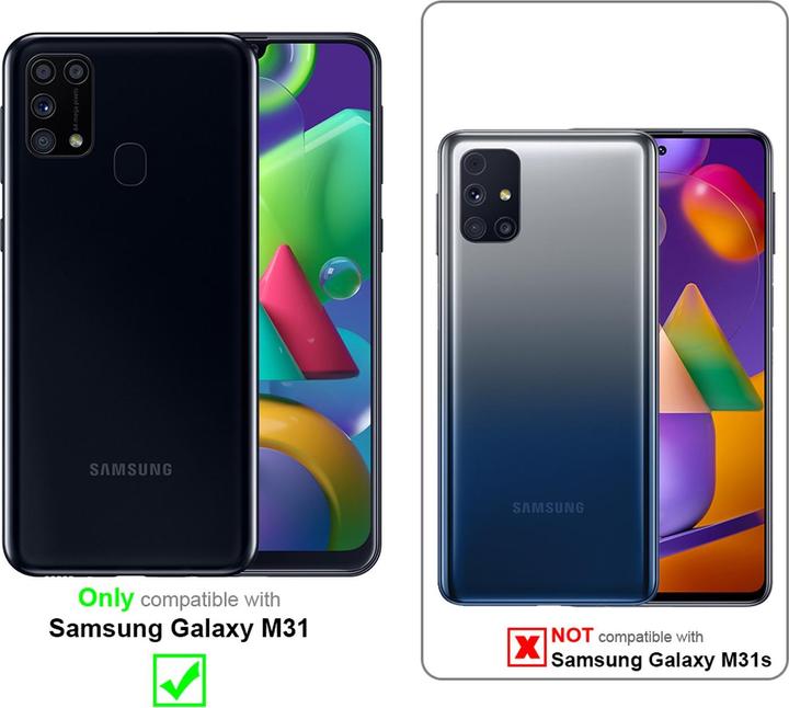 Immagine prodotto Cadorabo Copertura della cassa del silicone liquido TPU (Samsung Galaxy M31)