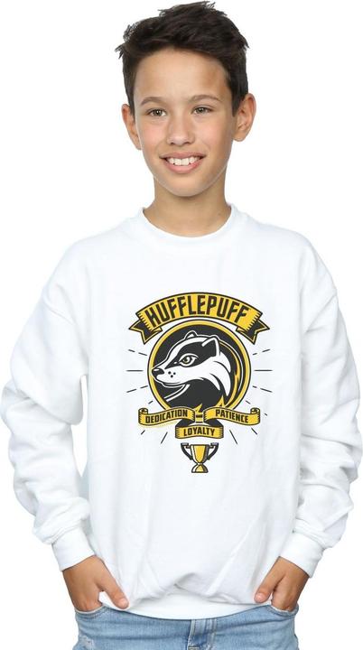 Actual product image Boys Hufflepuff Toon Crest Sweatshirt (128)
