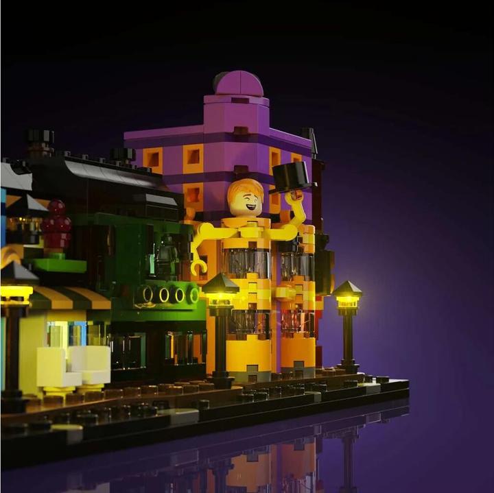 Produktbild Light my bricks LMB 2.0 LED Licht Set für LEGO® 76444 Harry Potter - Die Zauberläden der Winkelgasse