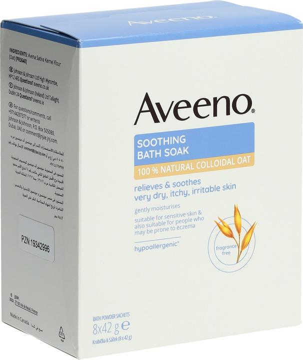 Actual product image Aveeno Dermexa Soothing Bath Additive 336g (Bath pearls)