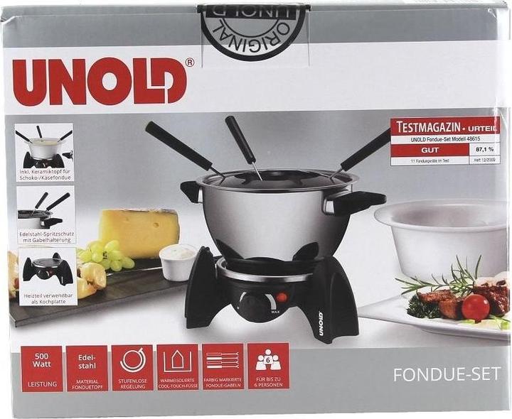 Actual product image Unold Set (Chocolate fondue, Cheese fondue)