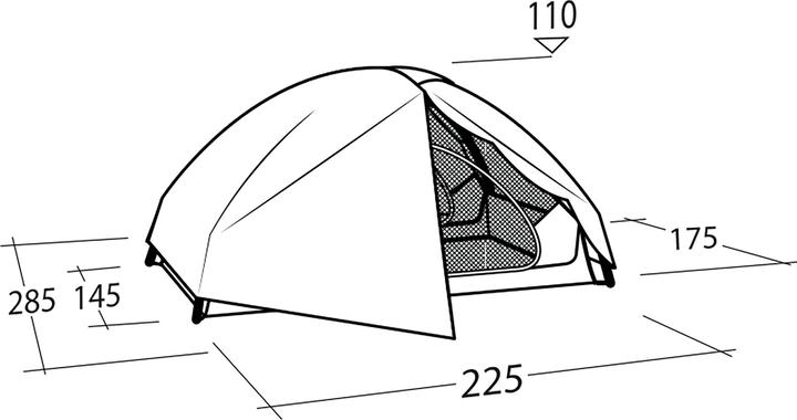 Produktbild Robens Seeker 3 Lw (Kuppelzelt, 2.20 kg, 3 Personen)