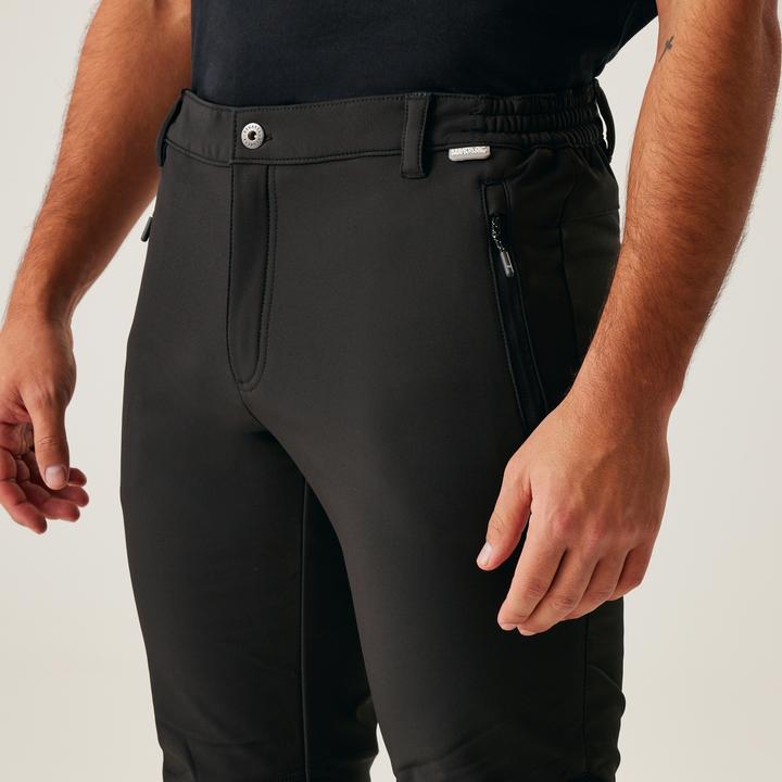 Actual product image Regatta Geo Softshell Trousers (46)