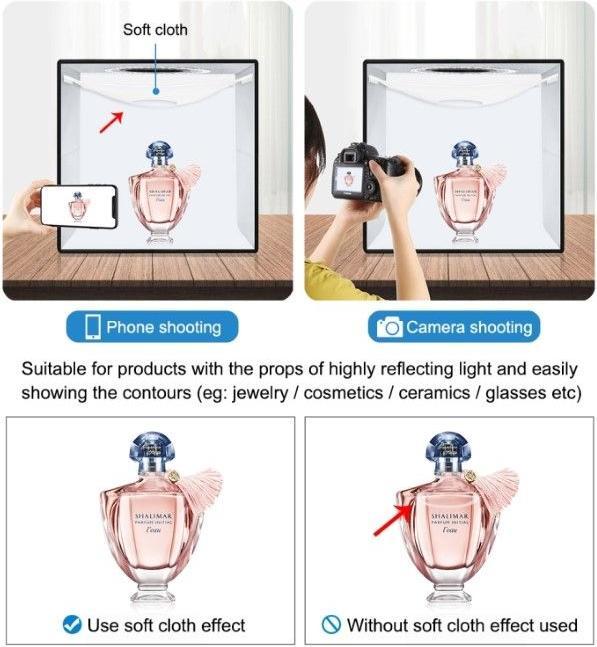 Actual product image Puluz Portable Photo Studio (Recording box)