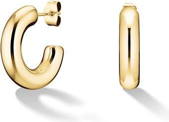 Produktbild Rosefield Medium Hoop Earrings Gold Ohrringe (Edelstahl)