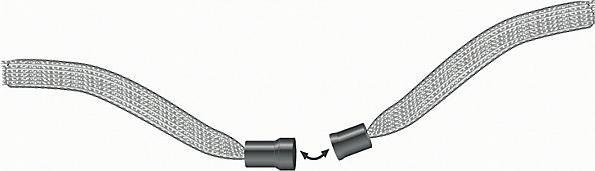 Image du produit Durable Porte-nom avec ruban textile