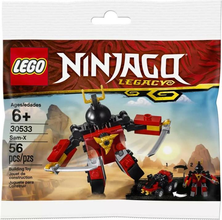 Produktbild LEGO Kais Mech - Samurai X (30533, LEGO Ninjago)