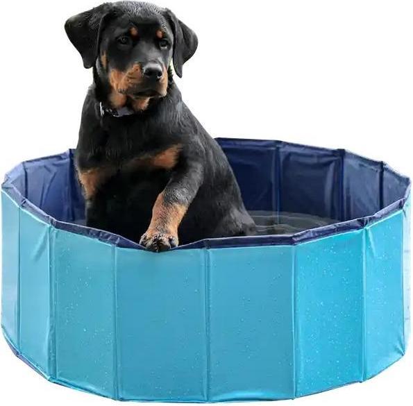 Immagine prodotto Petitto Piscina per cani pieghevole - 120x30cm (Piscina per cani)