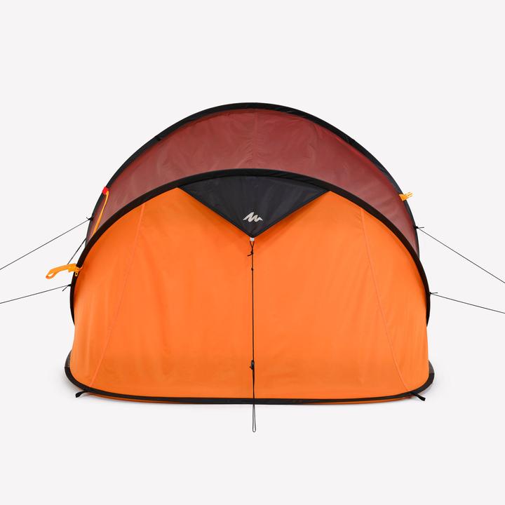 Actual product image Quechua Faltzelt - 2 Seconds für 2 Personen Limited Edition 20 Jahre braun (Pitching tent, 2.90 kg, 2 persons)