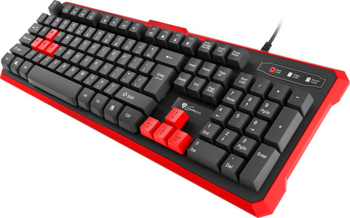 Immagine prodotto Genesis RHOD 110 Tastiera USB QWERTY US International (US, Cablato)