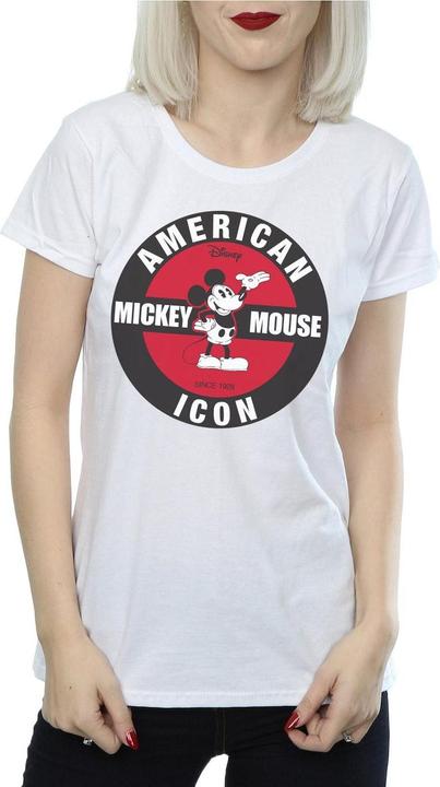 Immagine prodotto Disney Mickey Mouse American Icon Maglietta Donna (S)