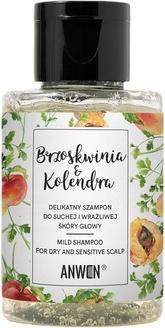 Actual product image Anwen Delikatny szampon do suchej i wrażliwej skóry głowy Brzoskwinia&Kolendra 50ml (50 ml)