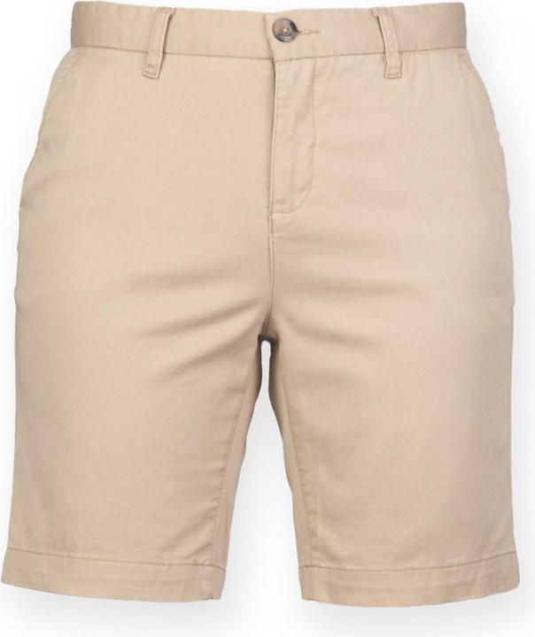 Front Row Stretch-Chino-Shorts, Damen