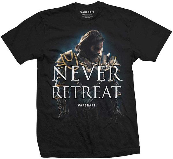 Produktbild Rock Off World of Warcraft Unisex Tee: Never Retreat (M)