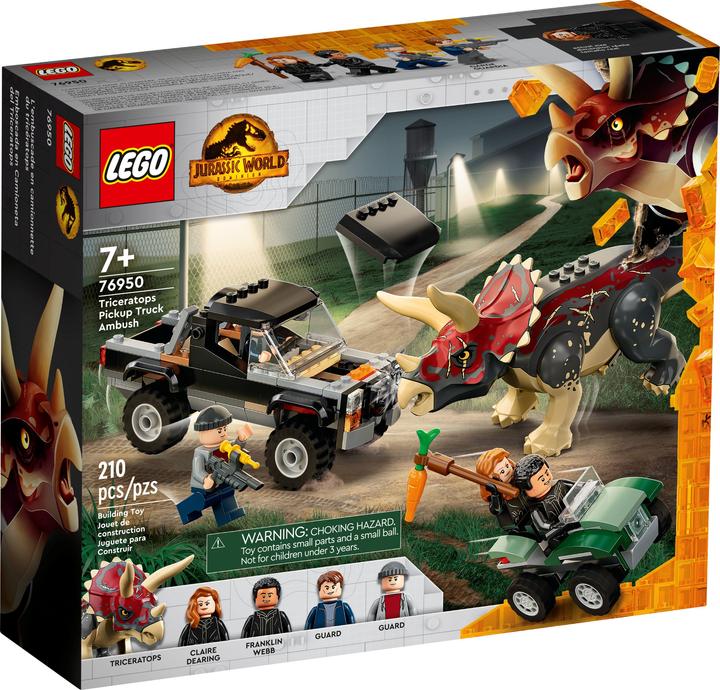 Produktbild LEGO Jurassic World End-Of-Live Set Triceratops-Angriff - 76950 NEU! Teile 320x (76950)