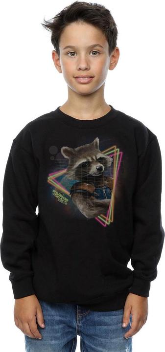 Produktbild Guardians Of The Galaxy Neon Rocket Sweatshirt Jungen (152, 158)