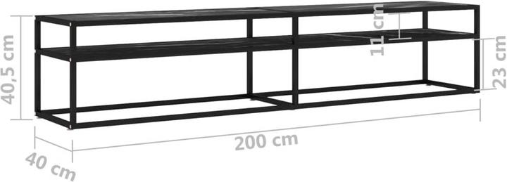 Produktbild VidaXL TV-Schrank (200 x 40 x 40.5 cm)