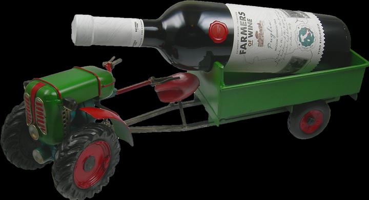Actual product image Mayer - the gift factory Rapid Single Axle Truck with "Farmers Wine" Puglia I.G.T. Italia