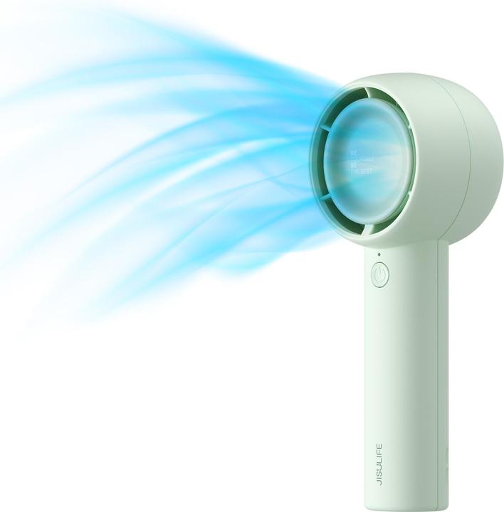 Actual product image Jisulife Handheld Fan Life5(2000nAh) green