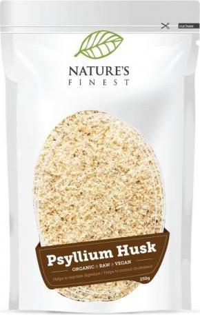 Produktbild Nature's Finest Organic Psylliumschale Pulver, vegan (1 Stück, Pulver, 250 g)