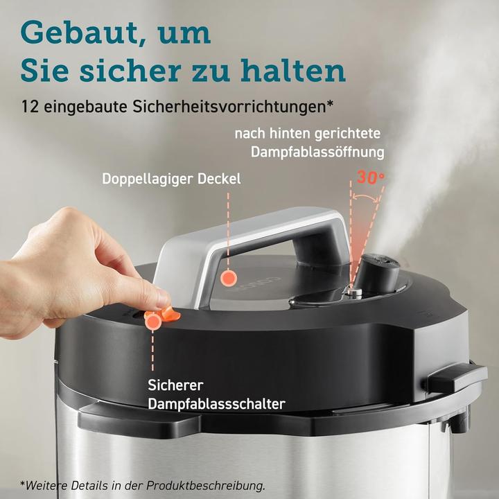 Actual product image Cosori Pressure cooker