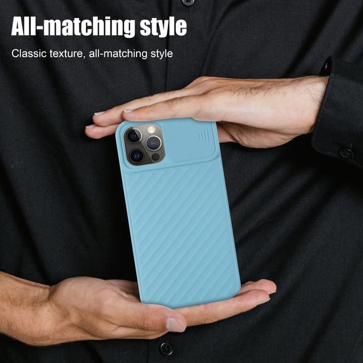Immagine prodotto Cadorabo Cover in TPU con protezione della fotocamera (Apple iPhone 13 Pro)