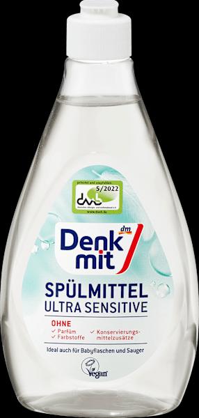 Actual product image dm Denkmit Rinsing agent Ultra Sensitive (Liquid)