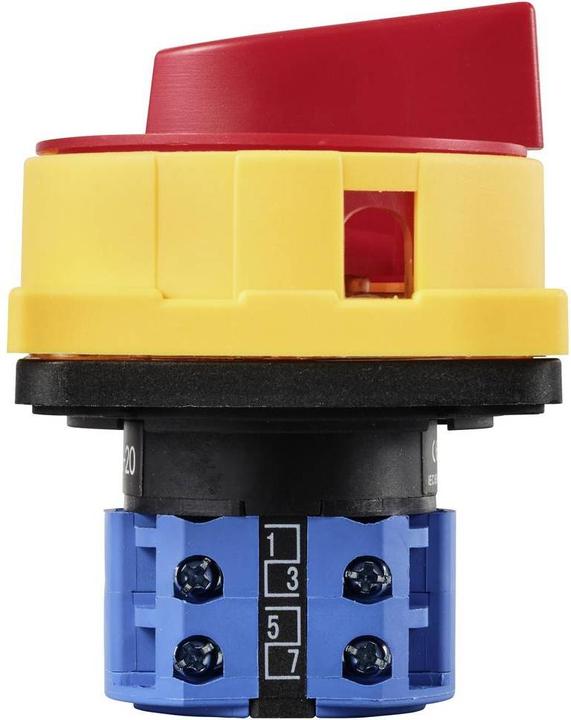 Image du produit Tru Components TC-LW26-20 GS20/04-2 Nockenschalter 20 A 690 V 1 x 90 ° Gelb, Ro