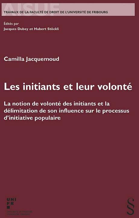 Immagine prodotto Les initiants et leur volonté (Francese, Camilla Jacquemoud, 2022)