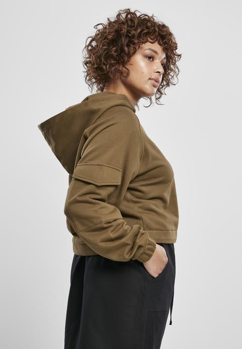 Produktbild Urban Classics Ladies Short Worker Hoody (XXL)
