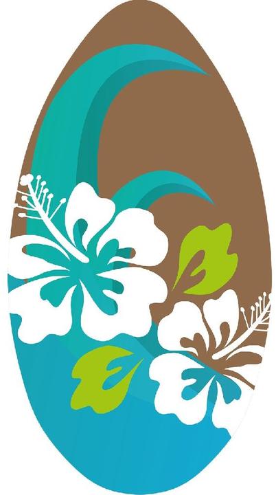 NoName Skimboard Flower Bl/Br
