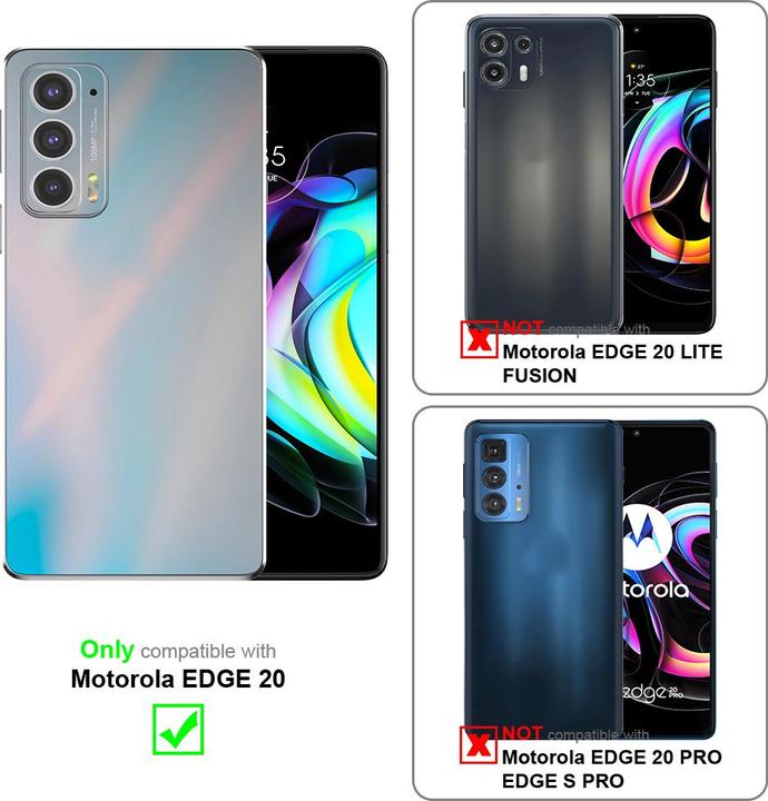 Produktbild Cadorabo Universale Schutzhülle Tasche mit Gürtelclip (Motorola Edge 20)