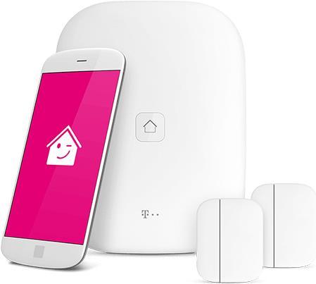Telekom SmartHome Starter Pack WLAN White Central Smart Home Control Unit