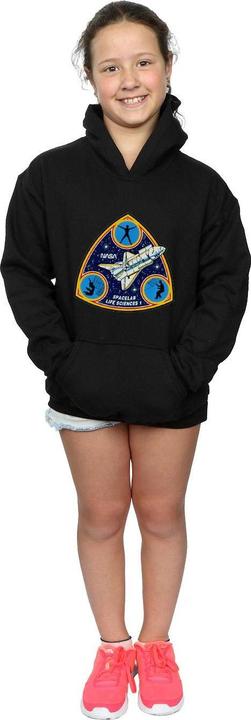 Actual product image Nasa Girls Classic Spacelab Life Science Hoodie (116)