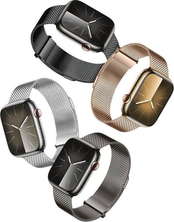 Actual product image Dux Ducis Milanese Pro Armband (40 mm, 38 mm, 41 mm, Stainless steel)