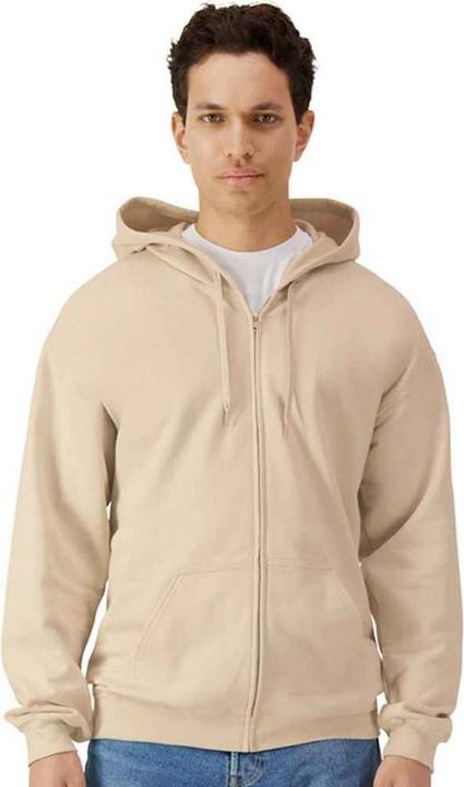 Produktbild Gildan Hoodie mit durchgehendem Reissverschluss Weiche Haptik (3XL)