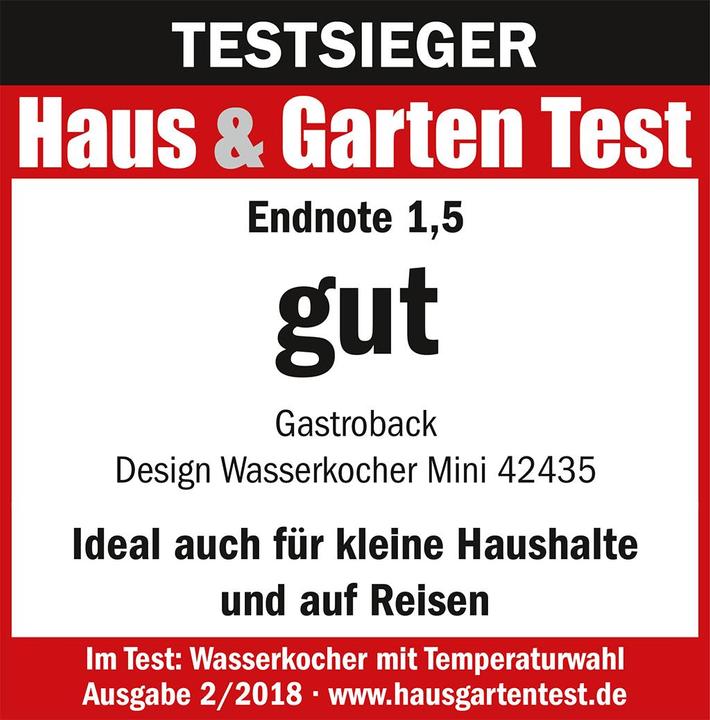 Produktbild Gastroback Design Mini (1 l, EU-Stecker)