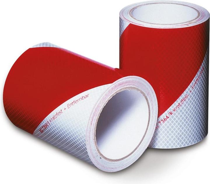 Actual product image Moravia MORION warning marker DIN 30710 red-white reflective R2 (141 mm)