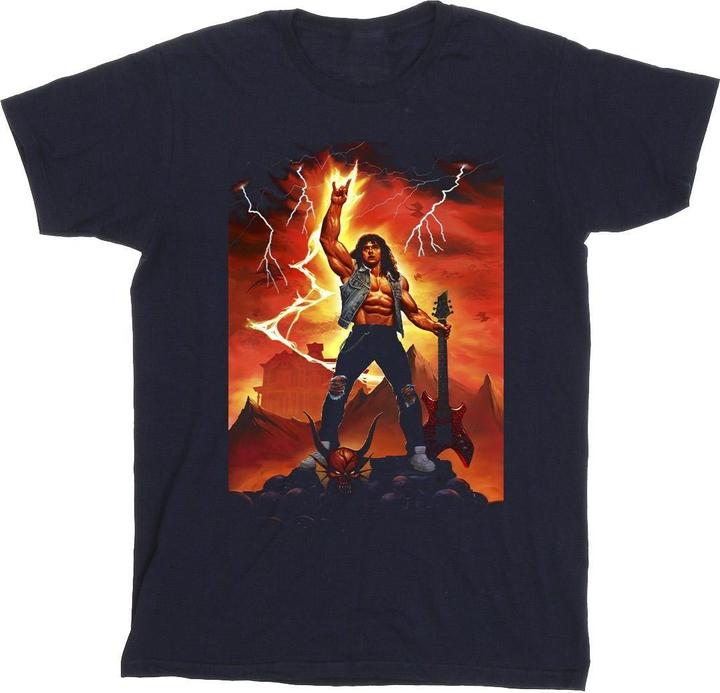 Image du produit Netflix - T-shirt STRANGER THINGS HELL GUITAR - Homme (M)