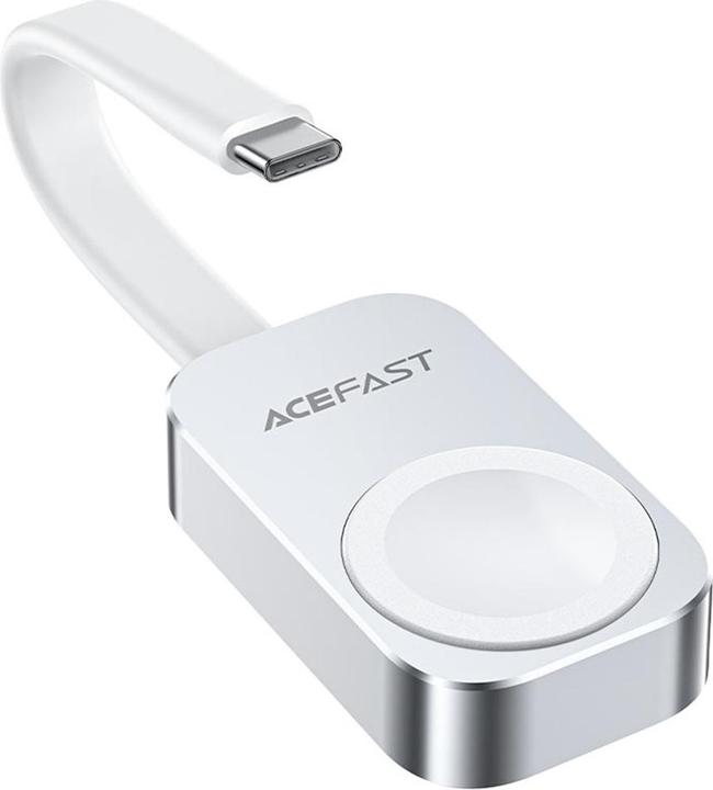 Immagine prodotto Acefast Caricatore wireless E21 da 5W per Apple Watch - Argento (5 W)