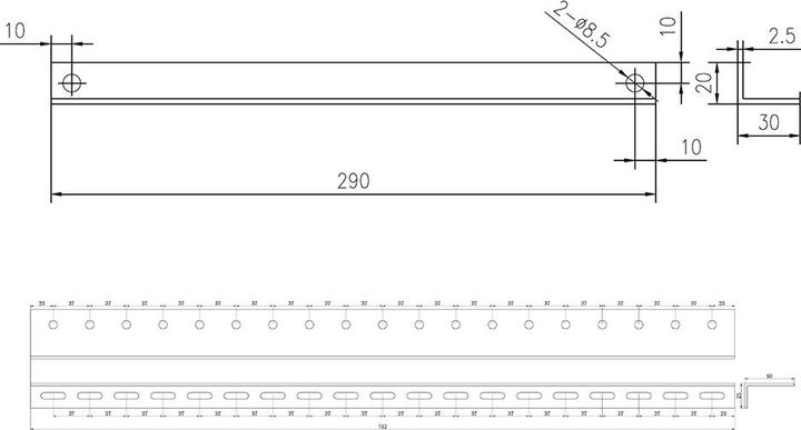 Produktbild Offgridtec Solarmodulträger Neigungs-verstellbar 0-90° bis 712mm Modulbreite (Solaranlage Montagematerial)