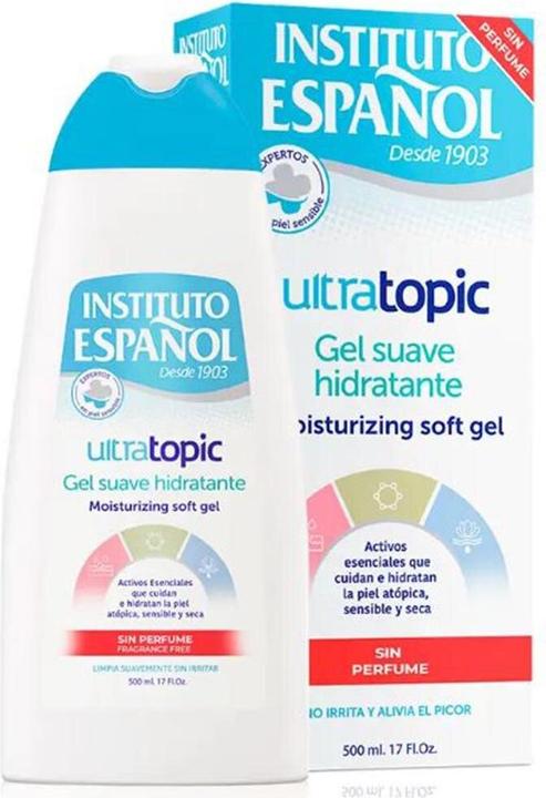 Instituto Español Instituto Espanol Ultratopic Gentle Moisturizing Gel Fragrance-Free 500ml (500 ml)