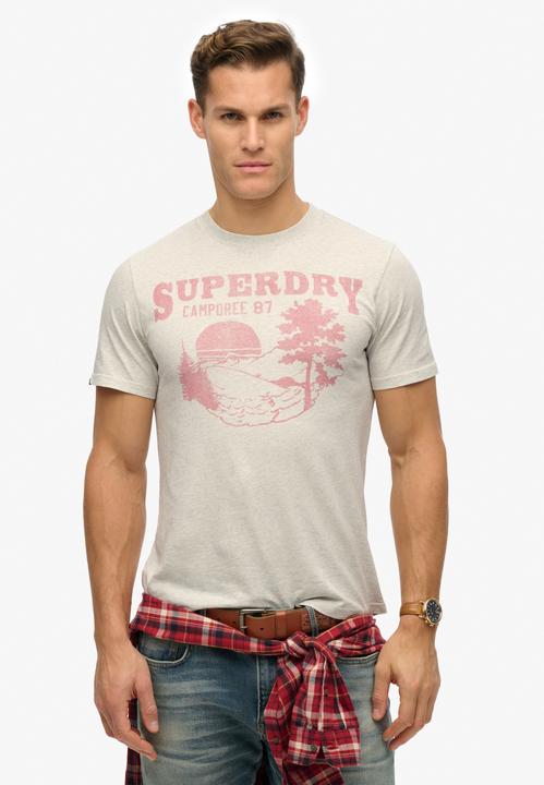 Image du produit Superdry T-shirt monochrome décontracté Lo-Fi Outdoor (S)