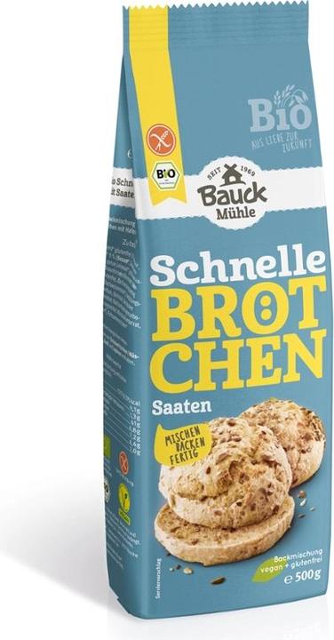 Actual product image Bauckhof Schnelle Brötchen (500 g)