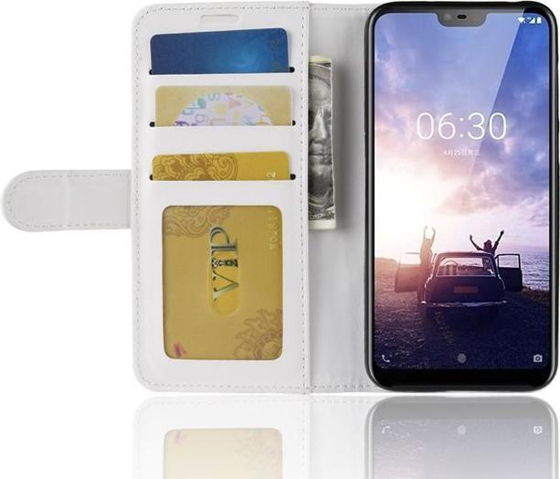 Image du produit MU Classic Crazy Horse II Bookcover Series en cuir (Nokia 6.1 Plus)