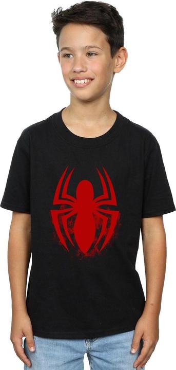 Immagine prodotto Spider-Man Logo Emblem Maglietta Ragazzi (140, 146)