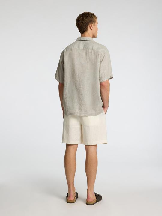 Produktbild Selected Homme 100% Leinen Kurzarmhemd (M)