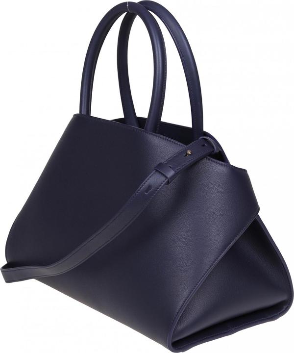 Actual product image Salvatore Ferragamo Ferragamo hug th m handbag in blue leather