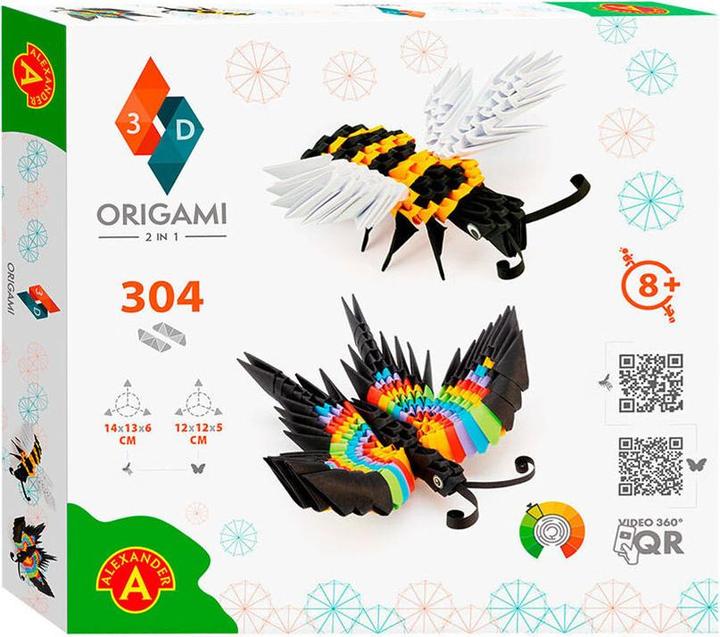 Produktbild Alexander ORIGAMI 3D Biene Schmetterling